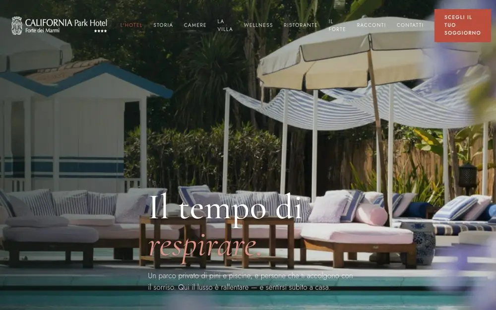 Anteprima del sito California Park Hotel