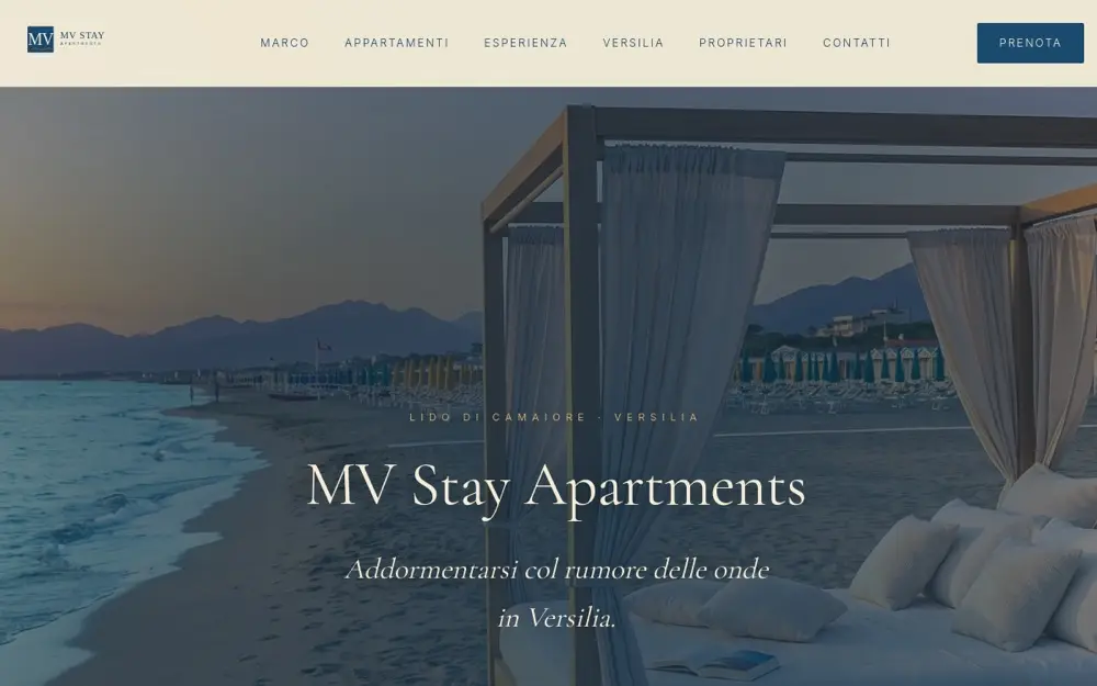 Anteprima del sito MV Stay Apartments